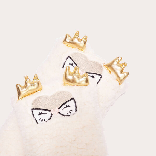 chaussettes dinterieur ecru femme Chaussettes d'intérieur ecru femme