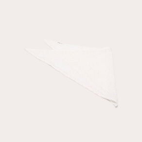 foulard triangle broderie blanc femme Foulard triangle broderie blanc femme