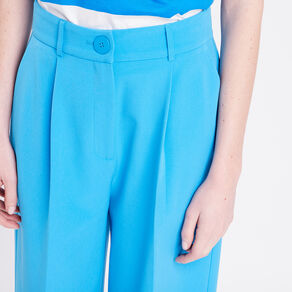 pantalon city large bleu femme Pantalon city large bleu femme