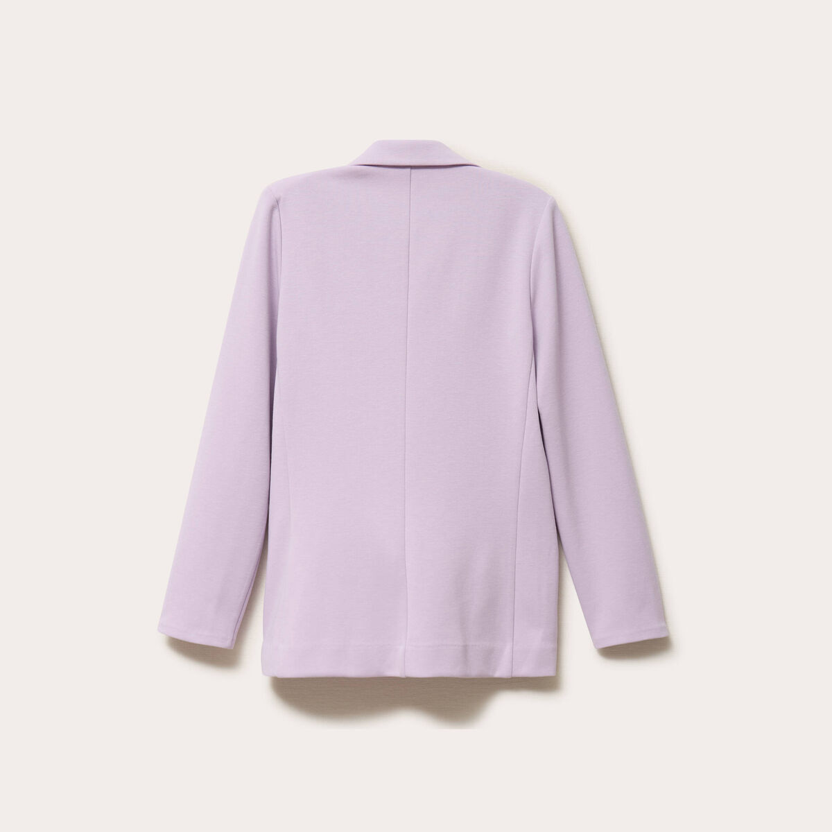 Veste blazer cintr&eacute;e parme femme