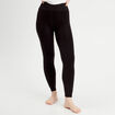 Legging chaud taille haute noir femme