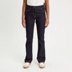 Jeans flare denim brut femme