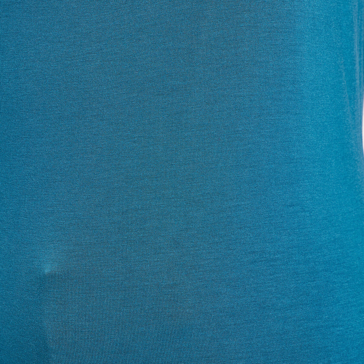 Blouse manches longues anneau bleu canard femme