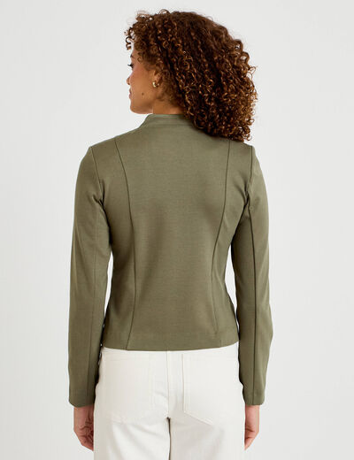 Veste officier vert kaki femme