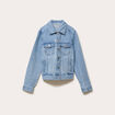Veste en jean manches longues denim triple stone femme