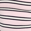 Pull manches courtes col polo rose femme