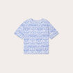 T-shirt manches courtes blanc femme