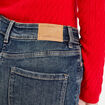 Jeans skinny taille haute denim dirty femme