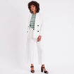 D&eacute;bardeur doublure crochet vert femme
