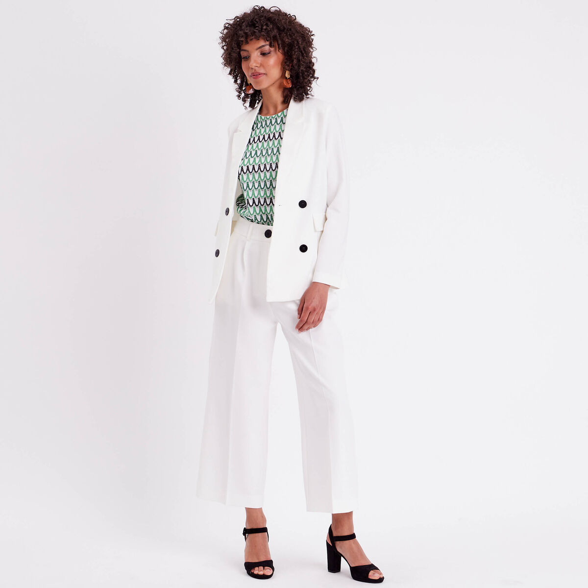 D&eacute;bardeur doublure crochet vert femme