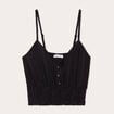 Blouse broderie anglaise noir femme