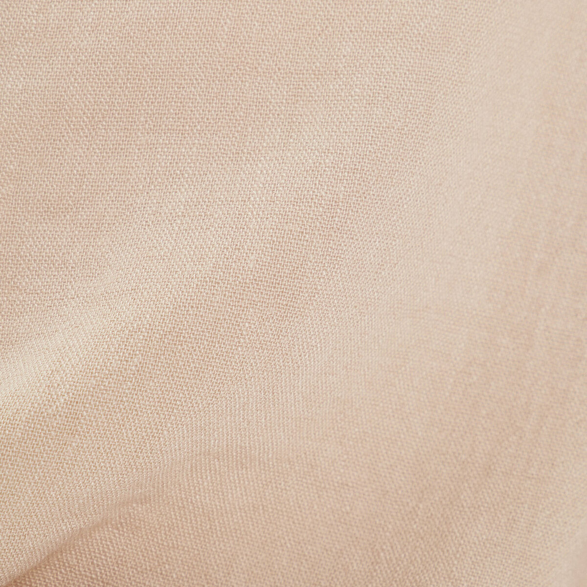 Blouse manches 3/4 nouée beige femme