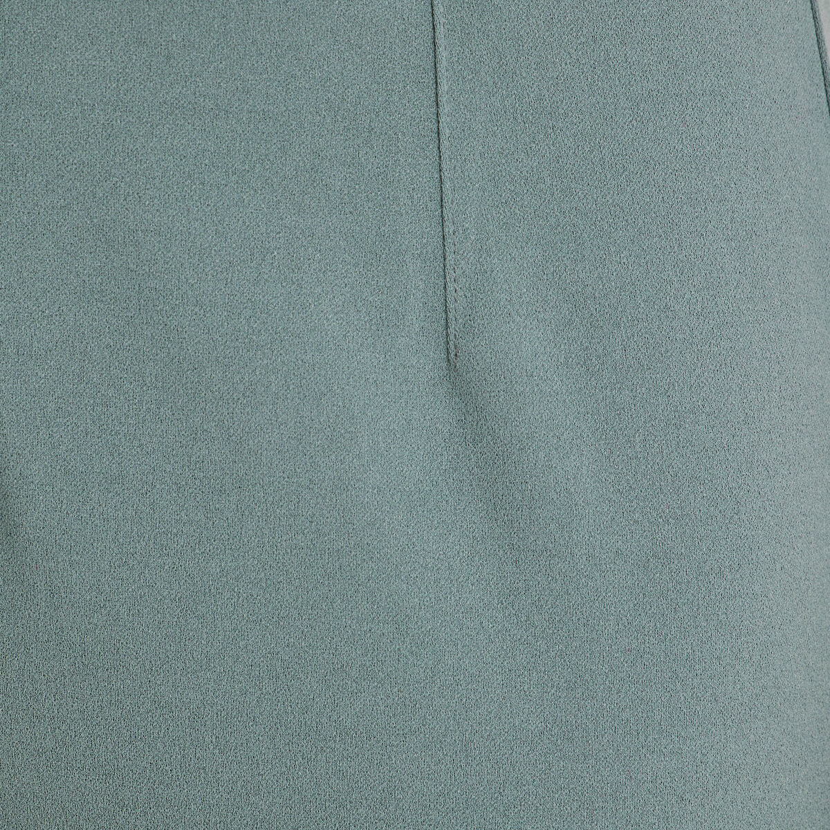Pantalon large vert foncé femme