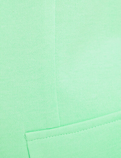 Veste blazer cintrée vert fluo femme