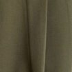 Pantalon large &agrave; pinces vert kaki femme