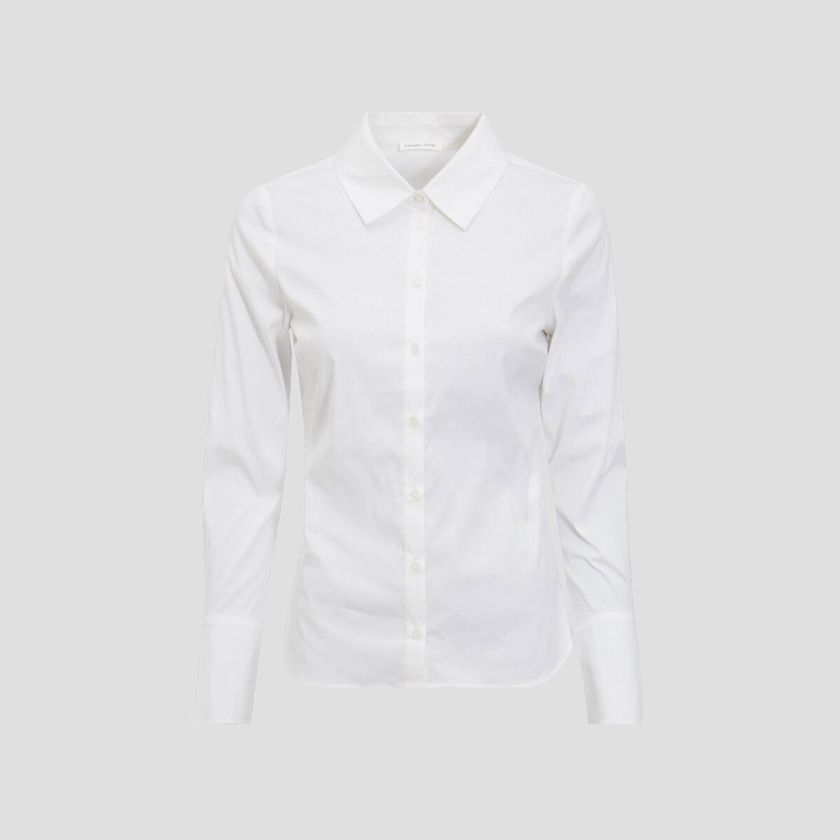 Chemise manches longues ecru femme