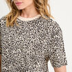 T-shirt manches courtes blanc femme