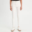 Jeans skinny 5 poches ecru femme