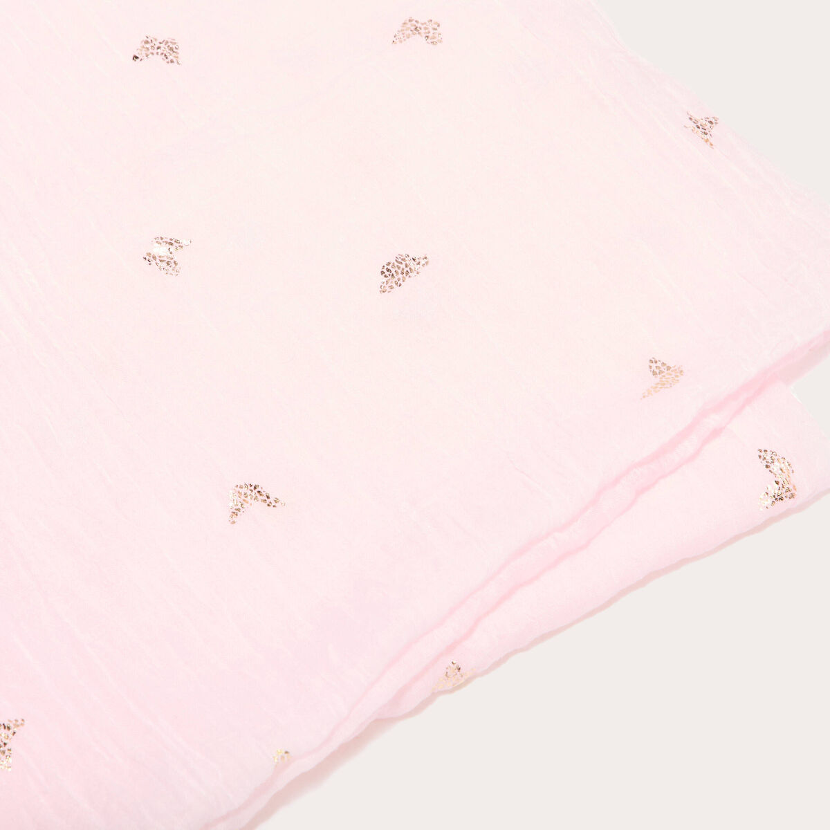 Foulard rose clair femme