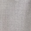 Pantalon large taille haute gris clair femme
