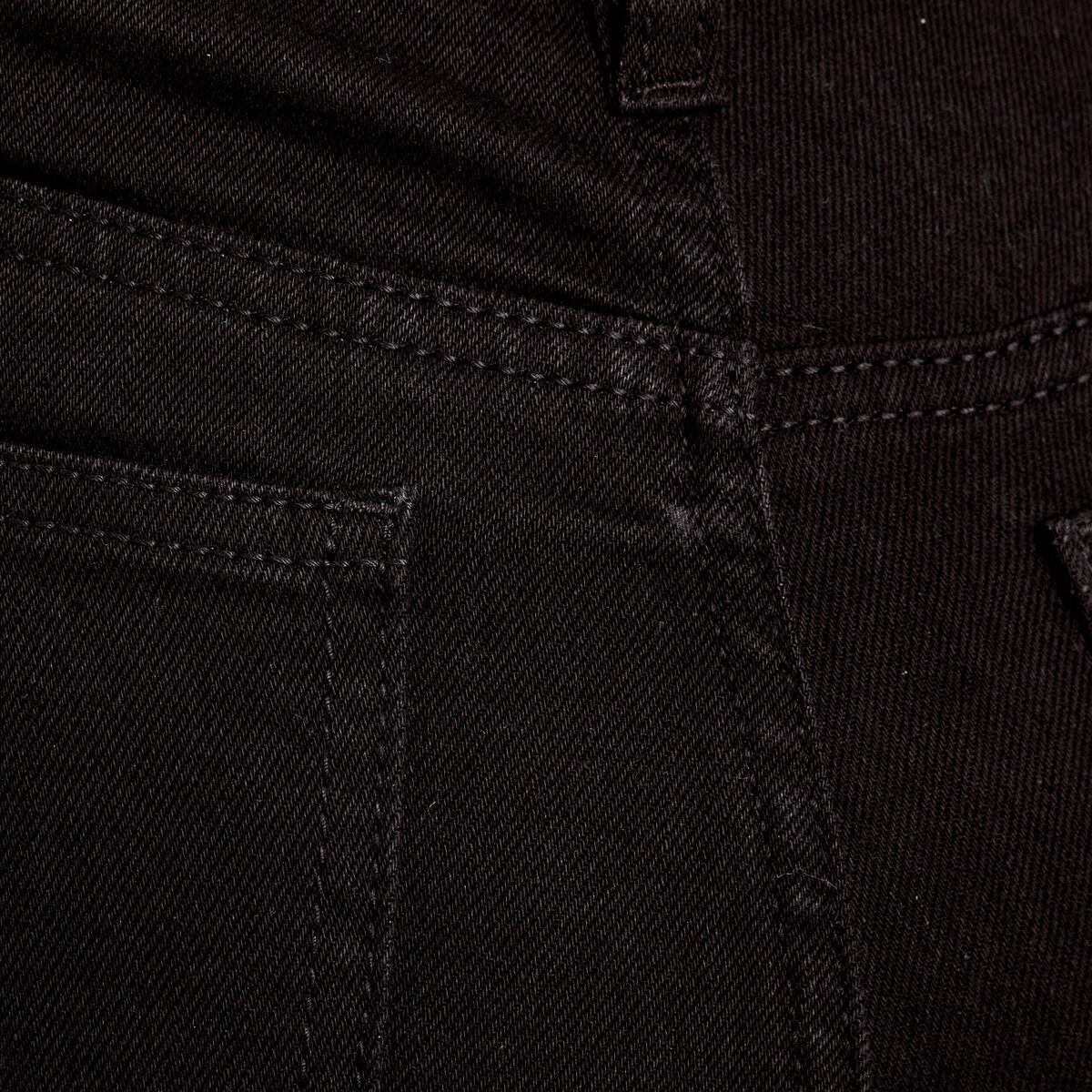 Jeans flare 7/8ème denim noir femme