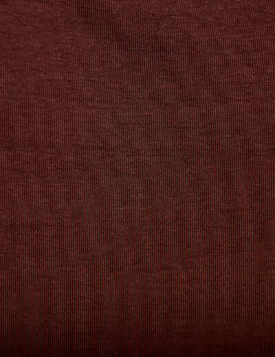 T-shirt manches courtes marron femme