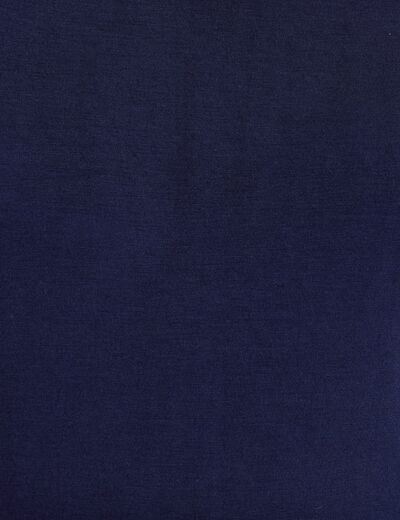 T-shirt col bateau manches longues bleu marine femme