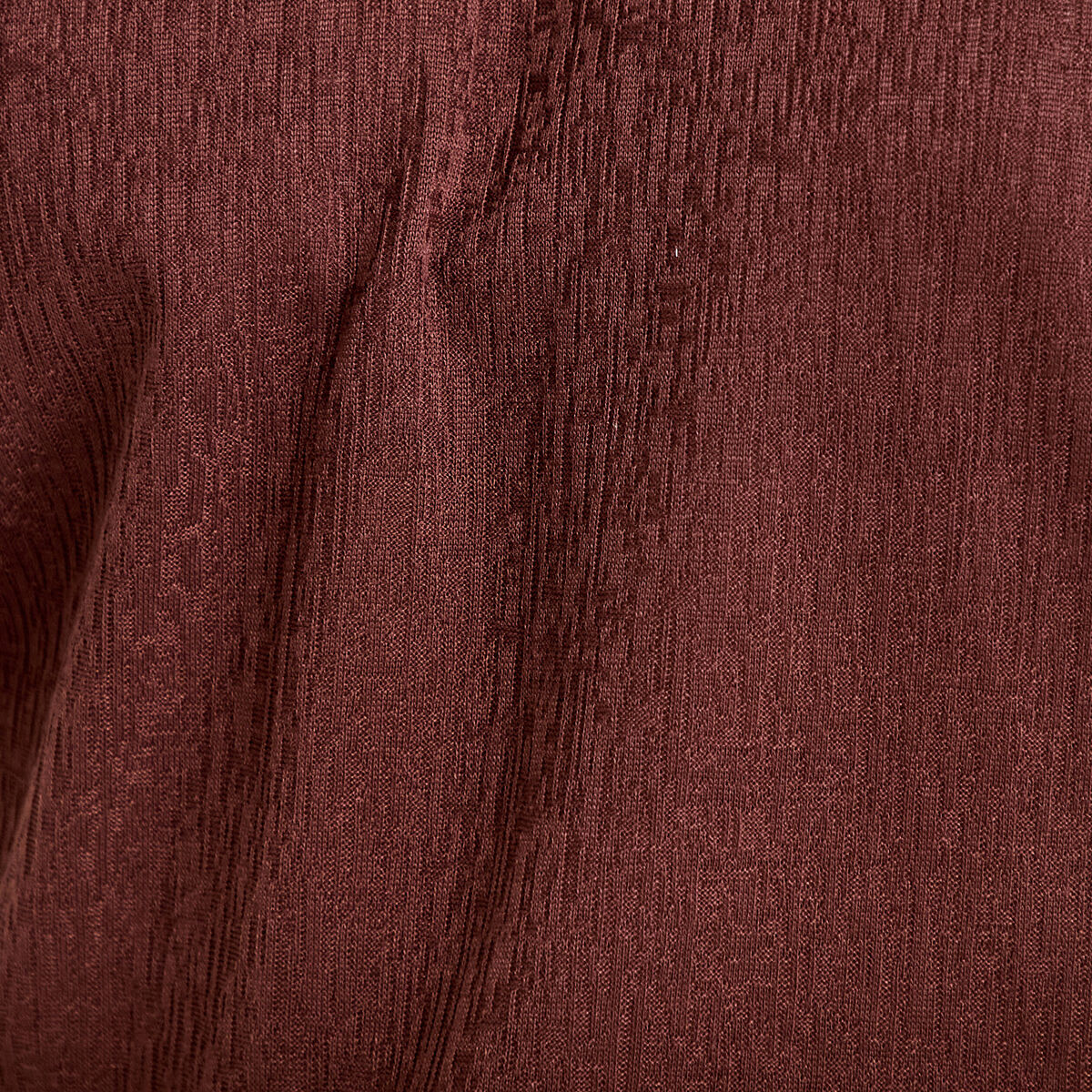 T-shirt manches courtes marron femme