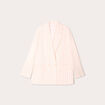 Veste blazer manches longues blanc femme