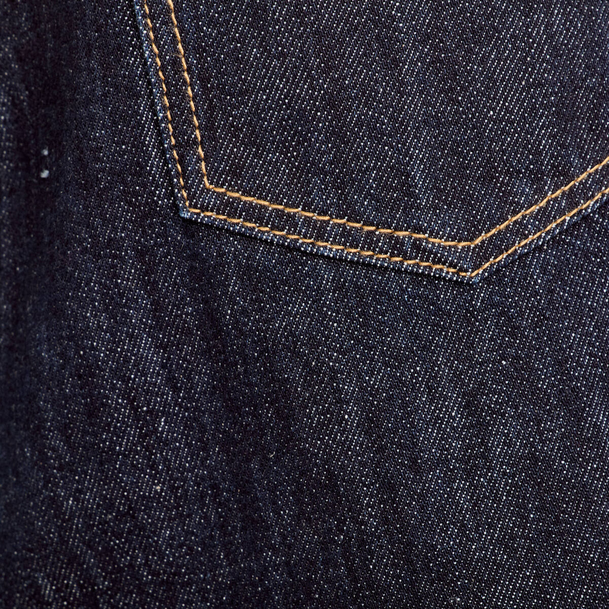 Jupe trapèze en jean denim brut femme