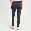 Jeans slim 5 poches bleu marine femme