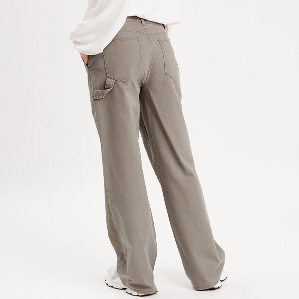pantalon jambe large vert kaki femme Pantalon jambe large vert kaki femme