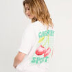 T-shirt manches courtes blanc femme