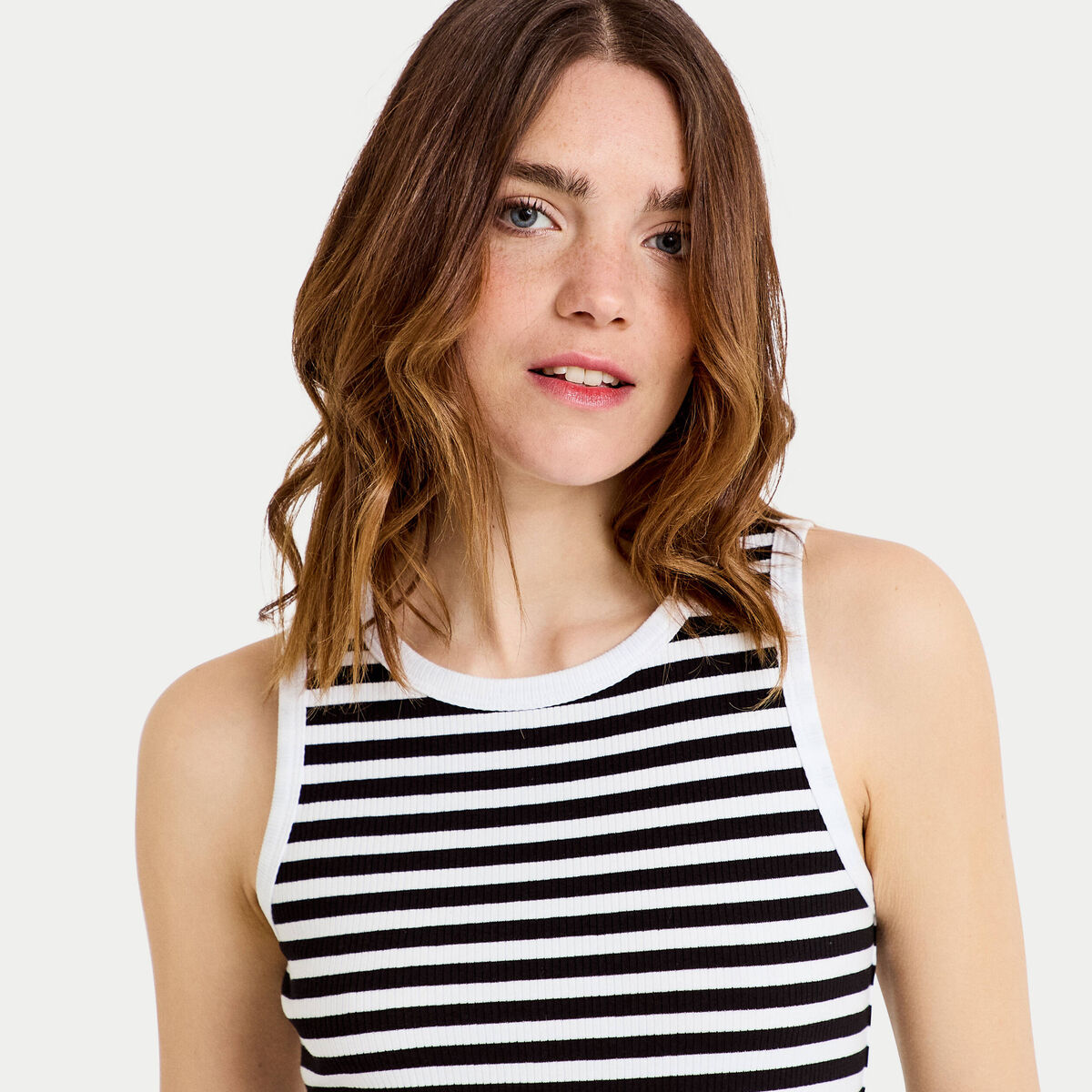 Robe longue effet 2-en-1 bleu marine femme