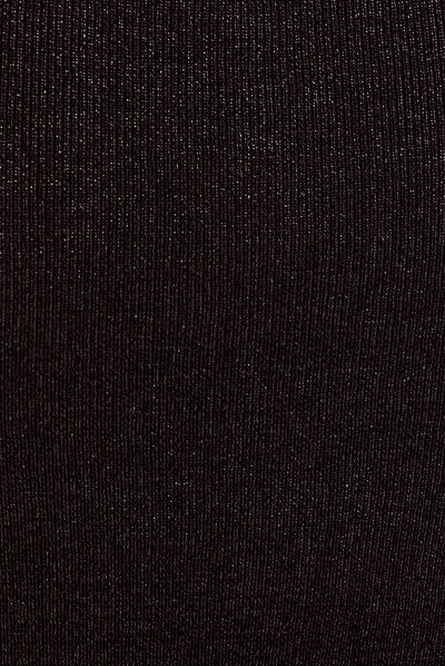 Pull manches courtes noir femme