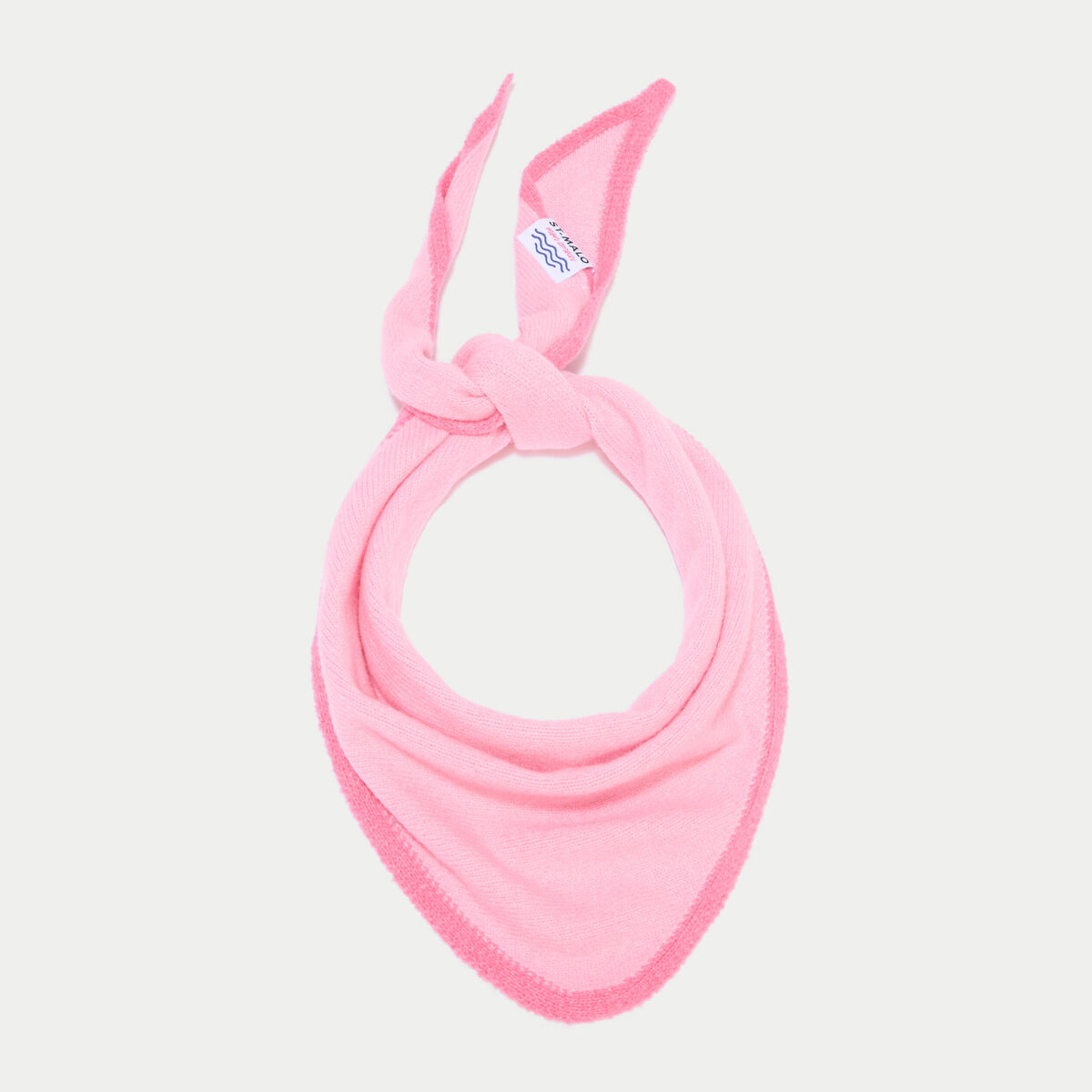 Foulard rose clair femme