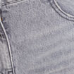 Jeans wide leg ultra large denim gris femme