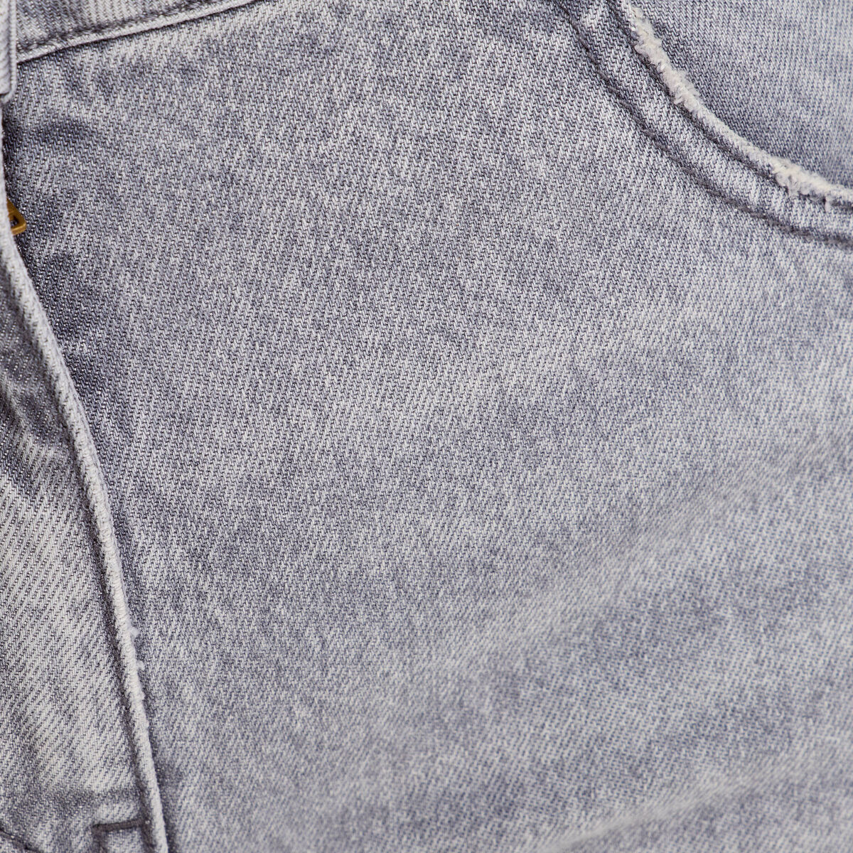 Jeans wide leg ultra large denim gris femme