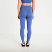 Leggings taille haute bleu fonc&eacute; femme