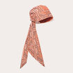 Foulard terracotta femme