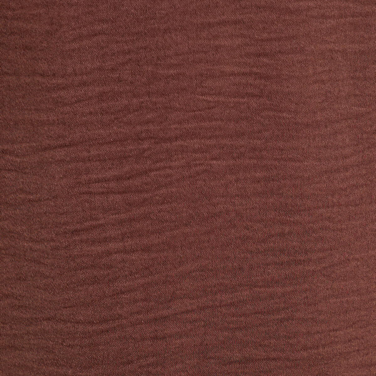 Pantalon large marron foncé femme