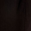 Gilet ajust&eacute; sans manches col rond noir femme