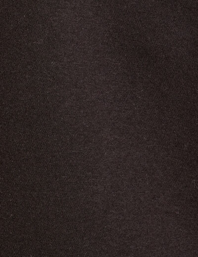 Sweat col claudine noir femme