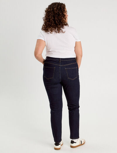 Jeans slim 5 poches denim brut femme