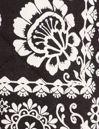 Gilet sans manches matelassé noir femme