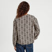 Blouse manches longues noir femme