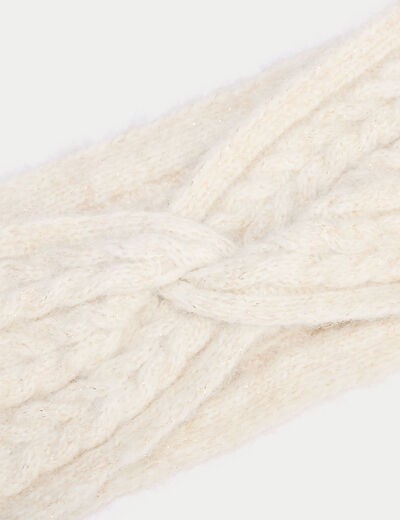 Bandeau ivoire femme