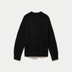 Pull manches longues noir femme