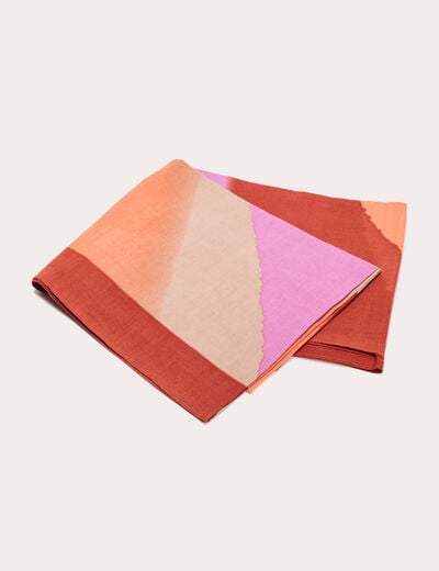 Foulard blanc femme