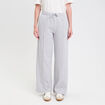 Pantalon large style jogging gris clair femme